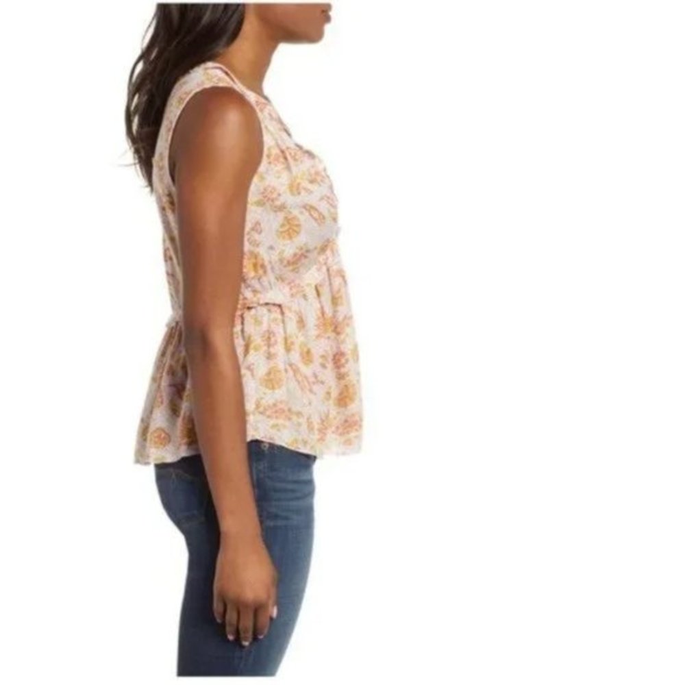 Lucky Brand Print Sleeveless Top. XS, M - Picture 2 of 14